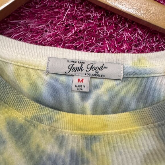 Def Leppard Pyromania 1983 US Tour Heavy Metal Tie Dye Top M - Picture 4 of 4